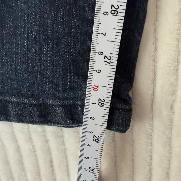 Members Jeans Straight Leg Sz‎ 10 Dark Blue Denim - Picture 6 of 16